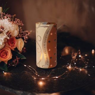 A Mother's Love 6" Glass Cylinder