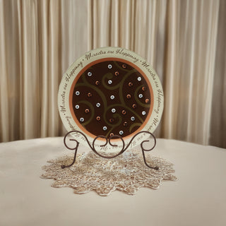 Miracles 8" Glass Round Plate