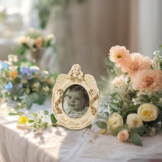 God Bless You 7.5"x5.25" Angel Frame