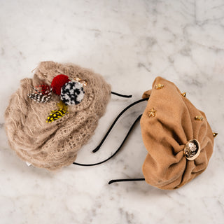 Josephine Caramel - 9" Hair Candy Headband