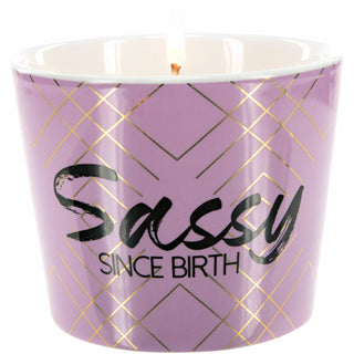 Sassy 8 oz Soy Wax Candle Scent: Tranquility