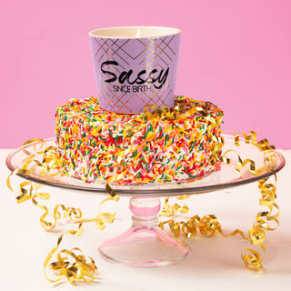 Sassy 8 oz Soy Wax Candle Scent: Tranquility