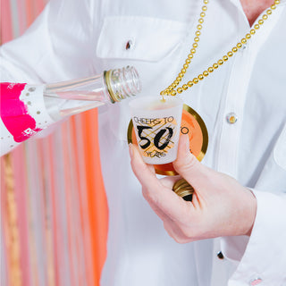 50 Shot Glass Party Beads