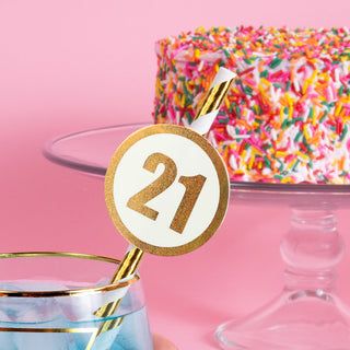 21 24 Pack Party Straws