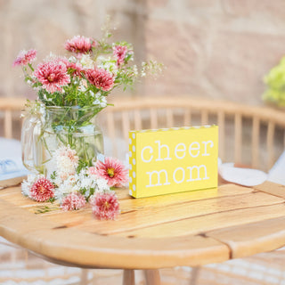 Cheer Mom 4" x 6" Plaque