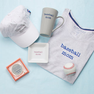 Baseball Mom Small Gray T-Shirt