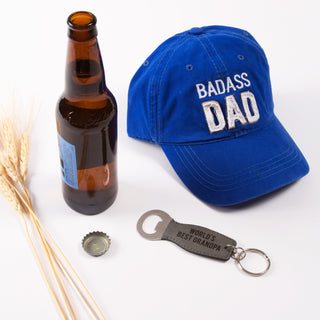 Grandpa Bottle Opener Keyring