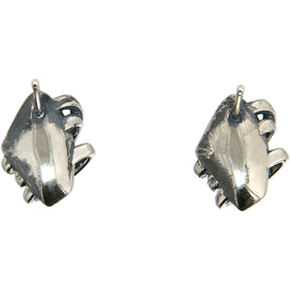 Crystal Golden Shadow Galactic Gold Plated Austrian Element Stud Earrings