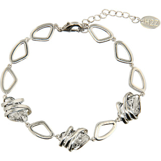 Crystal Golden Shadow Galactic Gold Plated Austrian Element Bracelet
