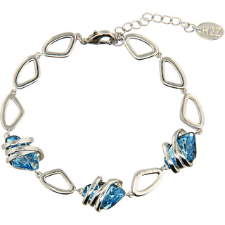 Crystal Golden Shadow Galactic Gold Plated Austrian Element Bracelet