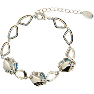 Crystal Golden Shadow Galactic Gold Plated Austrian Element Bracelet