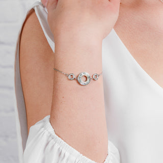 Cosmic Gold Plated Austrian Element Bracelet