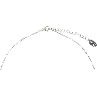 Grandma Golden Shadow Crystal 16.5"-20.5" Engraved Rhodium Plated Austrian Element Necklace