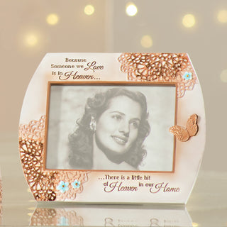 Heaven In Our Home 7.25" x 6" Frame (Holds 3.5" x 5" Photo)
