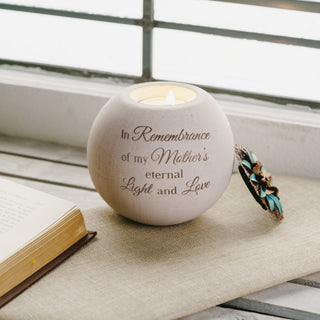 Mother's Love 4" Round Tealight Candle Holder