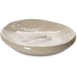 Sister 5" Ceramic Plate