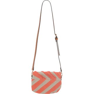 Olive 9" x 6.5" Canvas Shoulder Bag