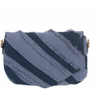 Olive 9" x 6.5" Canvas Shoulder Bag