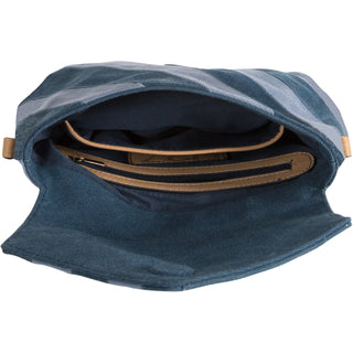 Olive 9" x 6.5" Canvas Shoulder Bag