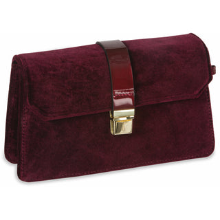 Black Velvet Crossbody Bag