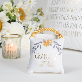 Grandma 4.5" Memorial Pocket Pillow