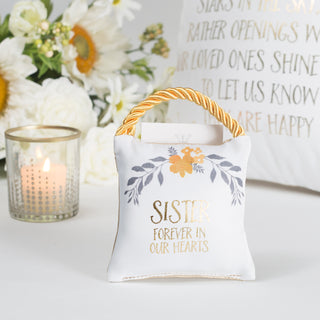 Sister 4.5" Memorial Pocket Pillow