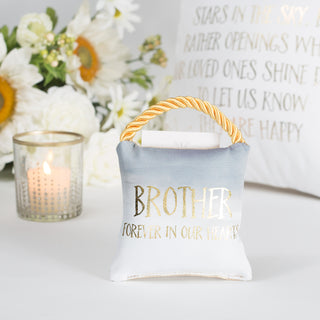 Brother 4.5" Memorial Pocket Pillow