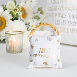 Aunt 4.5" Memorial Pocket Pillow