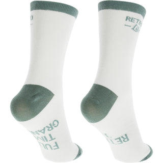 Full Time Grandpa S/M Cotton Blend Sock