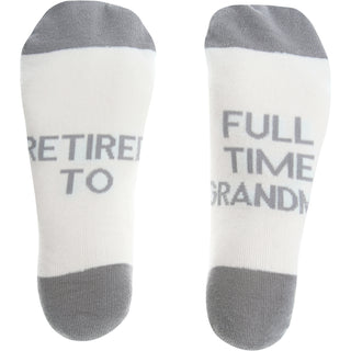 Full Time Grandma M/L Cotton Blend Sock