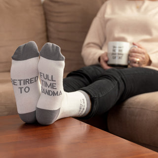 Full Time Grandma M/L Cotton Blend Sock