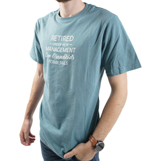 See Grandkids Small Steel Blue Unisex T-Shirt