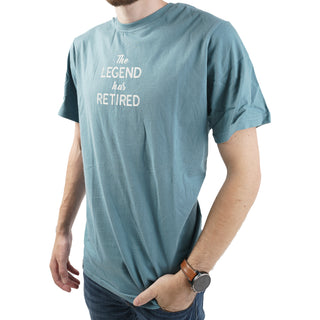 The Legend Small Steel Blue Unisex T-Shirt