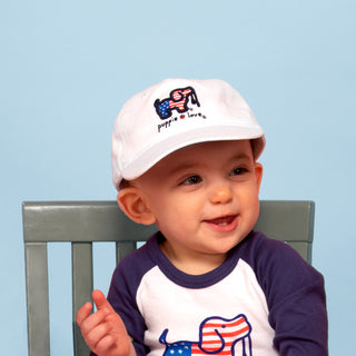 USA 18"-19" Adjustable Baby Hat 0-12 Months