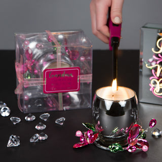 Grandma Pink Butterfly 3.5 oz 100% Soy Wax Candle Scent: Jasmine