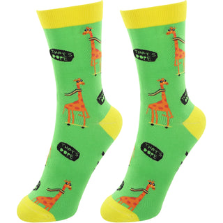 Naturally High M/L Unisex Cotton Blend Sock