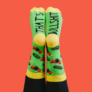 Bullsh*t S/M Unisex Cotton Blend Sock