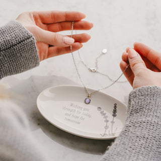 Strength for Today 5.5" x 3.25" Keepsake Dish