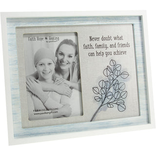 Never Doubt 9.75" x 8.25" Frame (Holds 4" x 6" Photo)