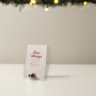 Love Always 4" x 6" Jeweled Photo Frame