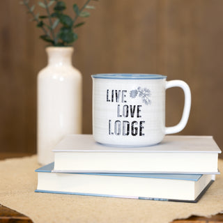 Live Love Lodge 17 oz Mug