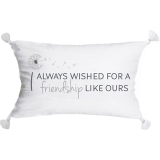 Friendship Like Ours 20" x 12" Throw Pillow