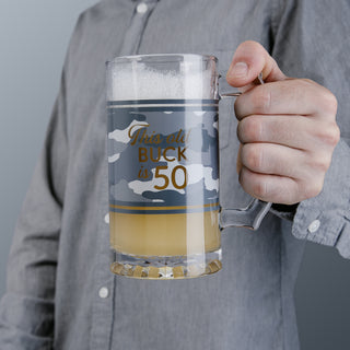 50 16 oz Glass Stein