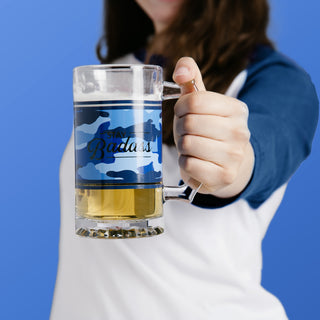 Badass 16 oz Glass Stein