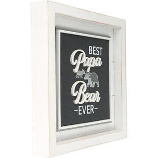 Best Papa Bear 10" MDF Plaque