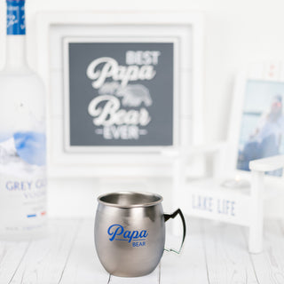 Papa Bear 20 oz Stainless Steel Moscow Mule