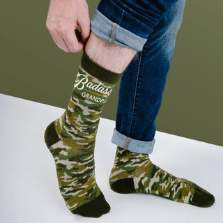Grandpa S-M Cotton Blend Sock