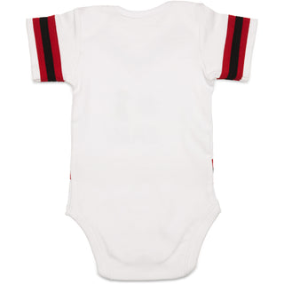 Red & Black 0-6 Months Infant Onesie