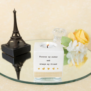 Sister 2.75" Tealight Holder