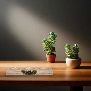 Tranquility Triple Candle Holder